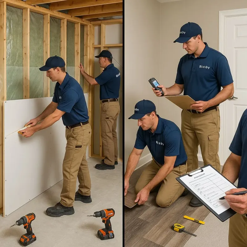 Repairs and Reconstruction process in Tumwater, WA